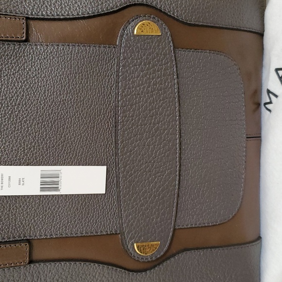 NWT Marc Jacobs The Crosby Bowery Satchel in Slate - Picture 3 of 13